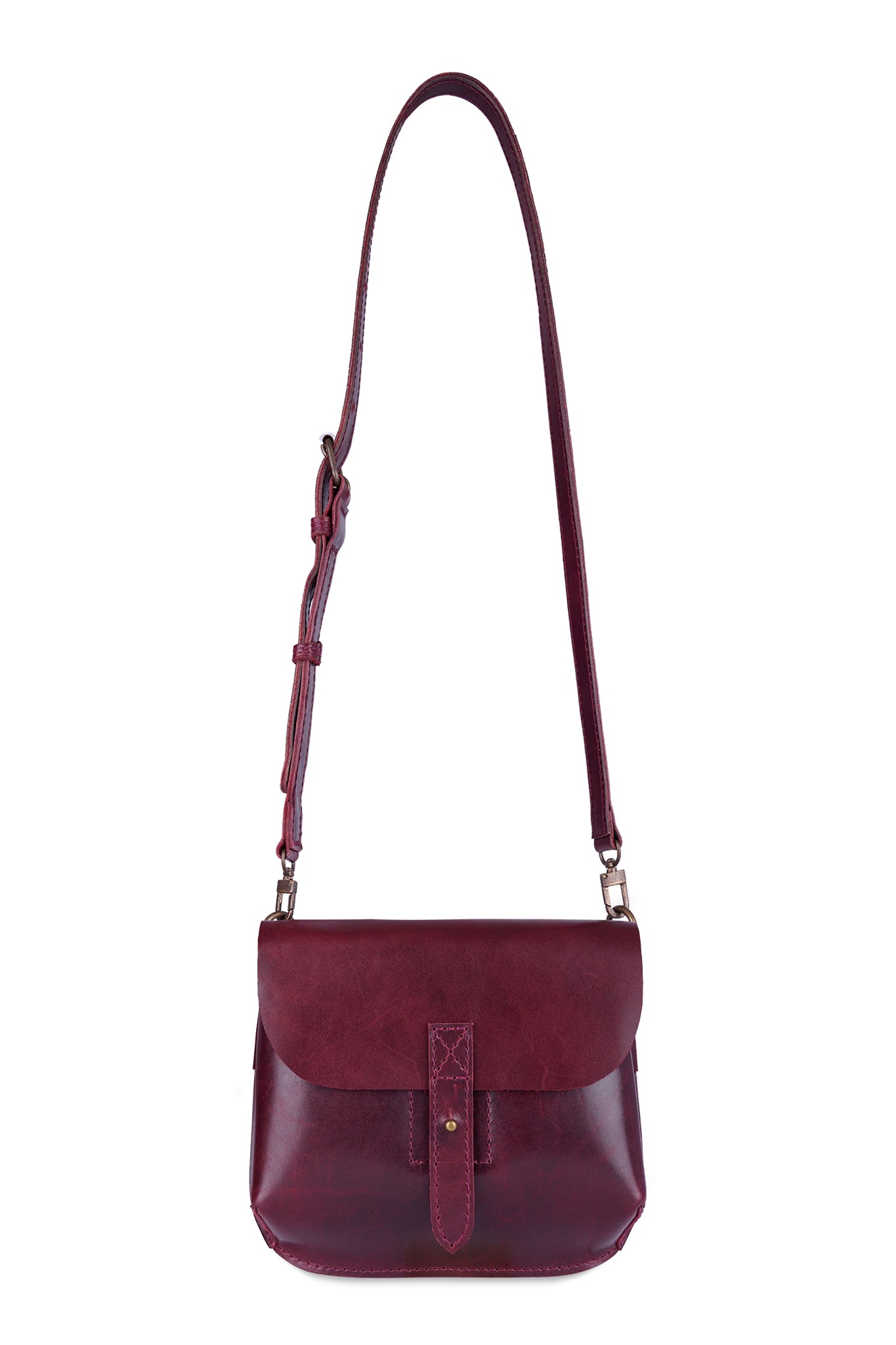 Alamo Leather Crossbody Bag