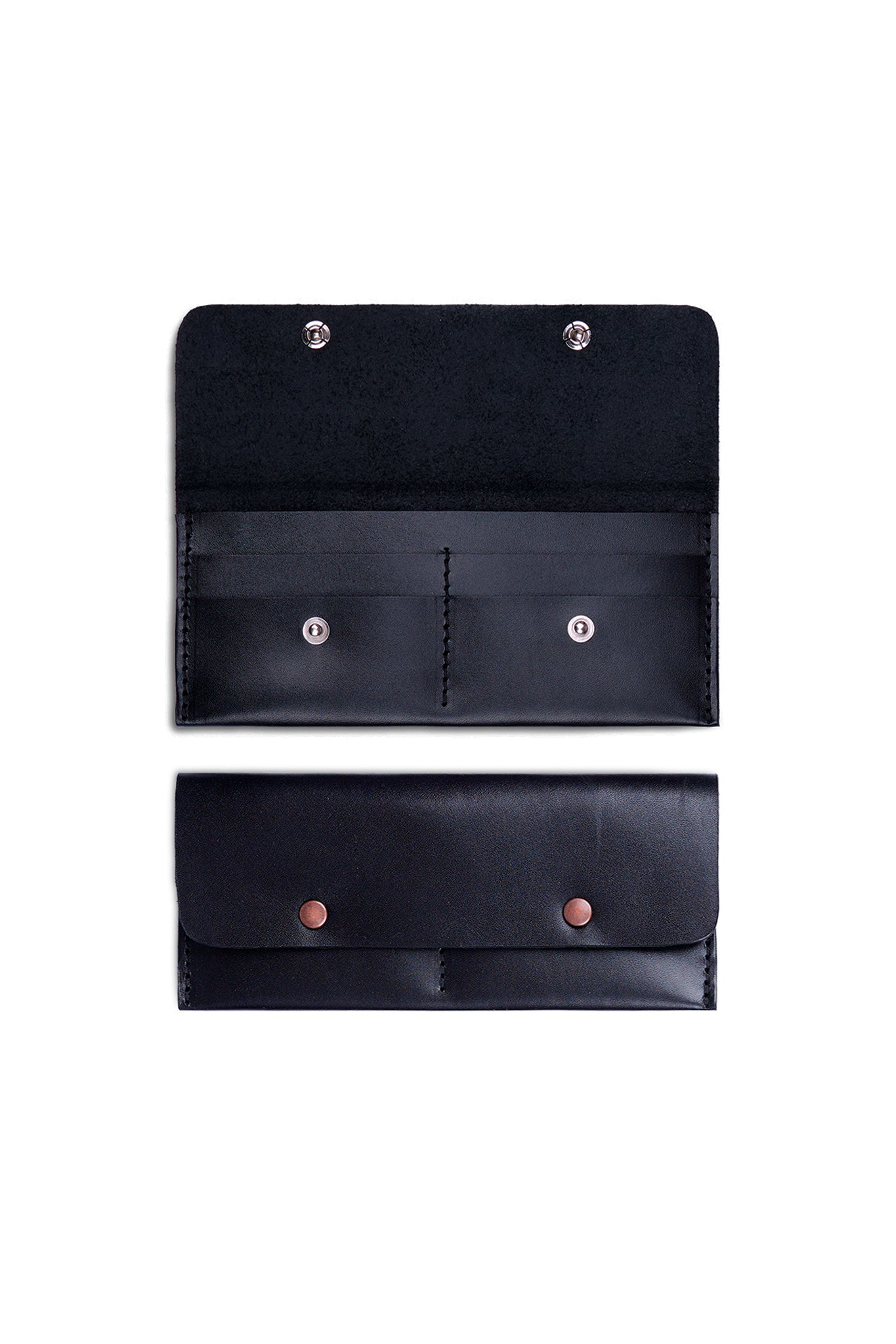 Encino Leather Snap Wallet