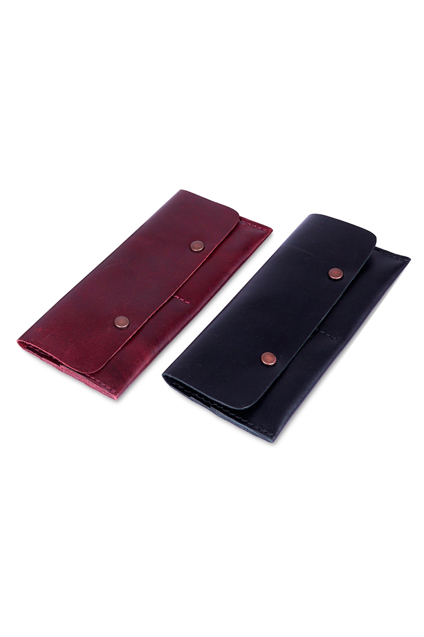 Encino Leather Snap Wallet