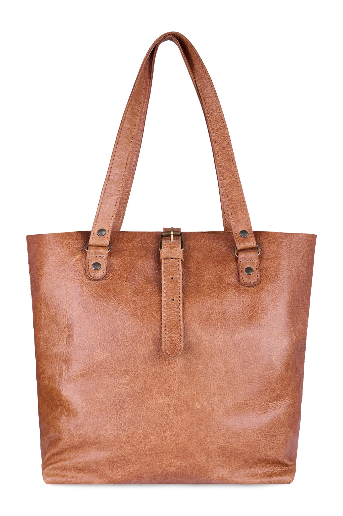 Fresno Rustic Leather Totebag